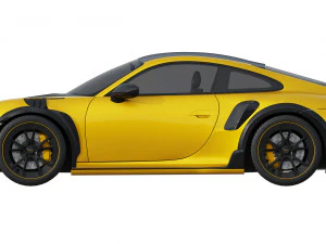 Porsche 911 TECHART GTstreet R 2022 3D Model