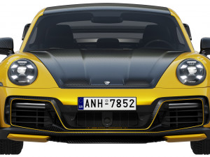 Porsche 911 TECHART GTstreet R 2022 3D Model