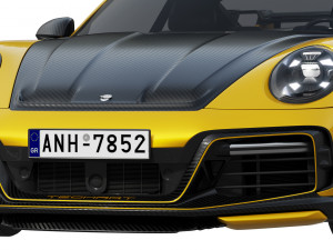 Porsche 911 TECHART GTstreet R 2022 3D Model