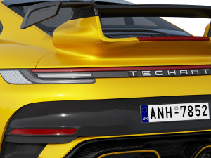 Porsche 911 TECHART GTstreet R 2022 3D Model