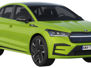 Skoda Enyaq Coupe RS iV 3D 모델