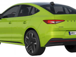 Skoda Enyaq Coupe RS iV 3D 모델
