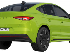 Skoda Enyaq Coupe RS iV 3D 모델