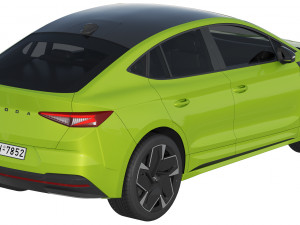 Skoda Enyaq Coupe RS iV 3D 모델