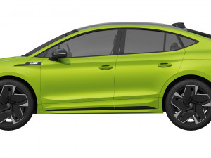 Skoda Enyaq Coupe RS iV 3D 모델