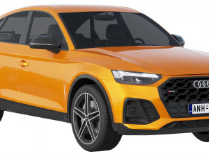 Audi SQ5 sportback 3D Model
