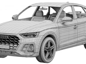 Audi SQ5 sportback 3D Model