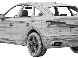 Audi SQ5 sportback 3D Model