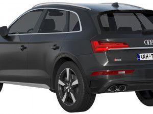Audi SQ5 2021 3D Model
