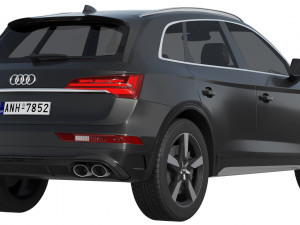 Audi SQ5 2021 3D Model