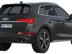 Audi SQ5 2021 3D Model