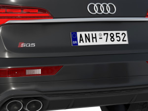 Audi SQ5 2021 3D Model