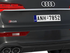 Audi SQ5 2021 3D Model