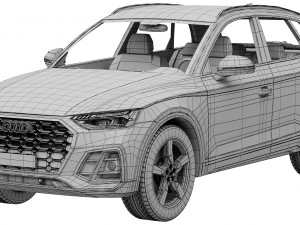 Audi SQ5 2021 3D Model