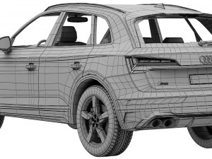 Audi SQ5 2021 3D Model