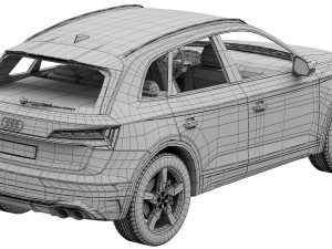 Audi SQ5 2021 3D Model