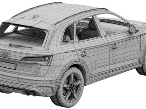 Audi SQ5 2021 3D Model