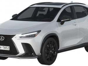 Lexus NX300 F-Sport 2022 3D Model