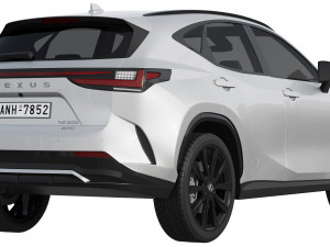 Lexus NX300 F-Sport 2022 3D Model