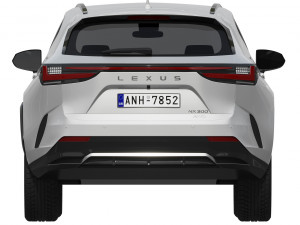 Lexus NX300 F-Sport 2022 3D Model