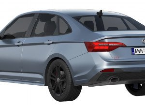 Volkswagen Jetta GLI 2022 Model 3D