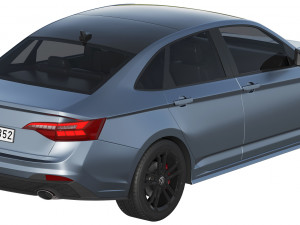 Volkswagen Jetta GLI 2022 Model 3D