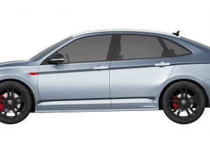 Volkswagen Jetta GLI 2022 Model 3D