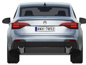 Volkswagen Jetta GLI 2022 Model 3D