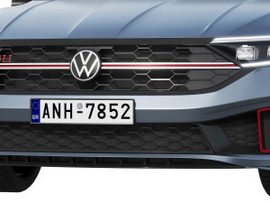 Volkswagen Jetta GLI 2022 Model 3D