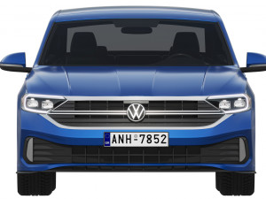Volkswagen Jetta 2022 3D 模型