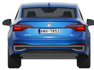 Volkswagen Jetta 2022 3D 模型