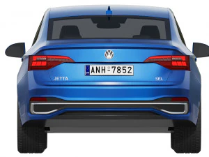 Volkswagen Jetta 2022 3D Model
