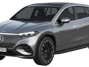 Mercedes-Benz EQS SUV 2023 3D Модель