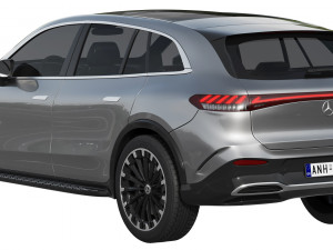 Mercedes-Benz EQS SUV 2023 3D Model