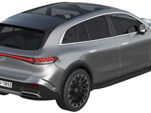 Mercedes-Benz EQS SUV 2023 3D Model