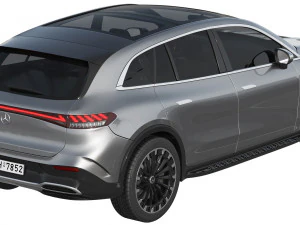 Mercedes-Benz EQS SUV 2023 3D Model
