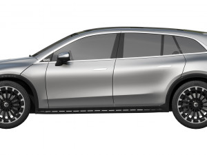 Mercedes-Benz EQS SUV 2023 3D Model