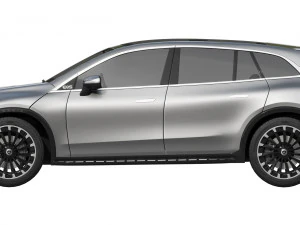 Mercedes-Benz EQS SUV 2023 3D Model