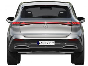 Mercedes-Benz EQS SUV 2023 3D Model