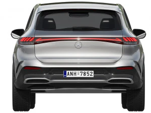 Mercedes-Benz EQS SUV 2023 3D Model