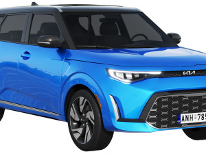 KIA SOUL 2023 Model 3D