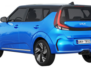 KIA SOUL 2023 Model 3D