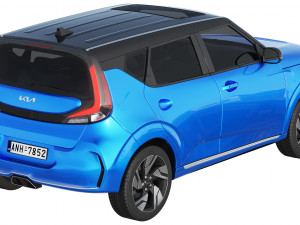 KIA SOUL 2023 Model 3D