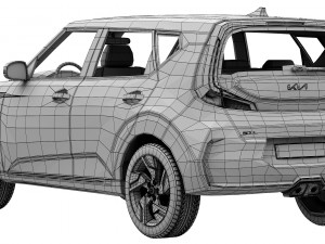 KIA SOUL 2023 Model 3D