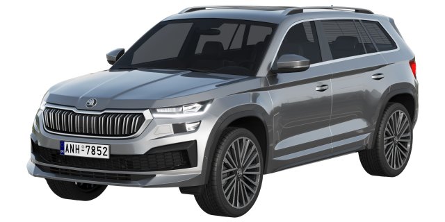 Skoda KODIAQ 2022 3Dモデル .c4d .max .obj .3ds .fbx .stl .blend 