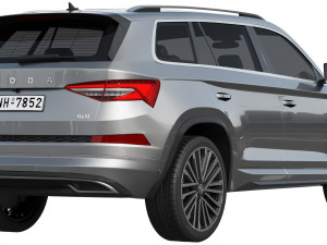 Skoda KODIAQ 2022 3Dモデル