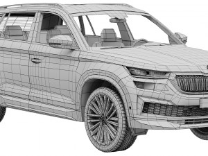 Skoda KODIAQ 2022 3Dモデル