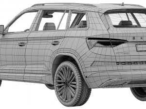 Skoda KODIAQ 2022 3Dモデル