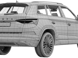 Skoda KODIAQ 2022 3Dモデル