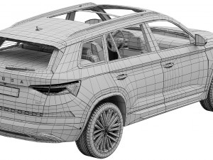 Skoda KODIAQ 2022 3Dモデル